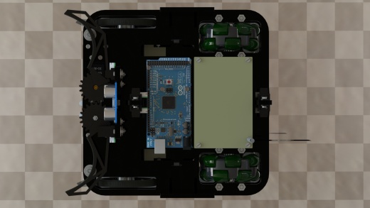 Marvin万向轮机器人车(Arduino系统)结构缩略图